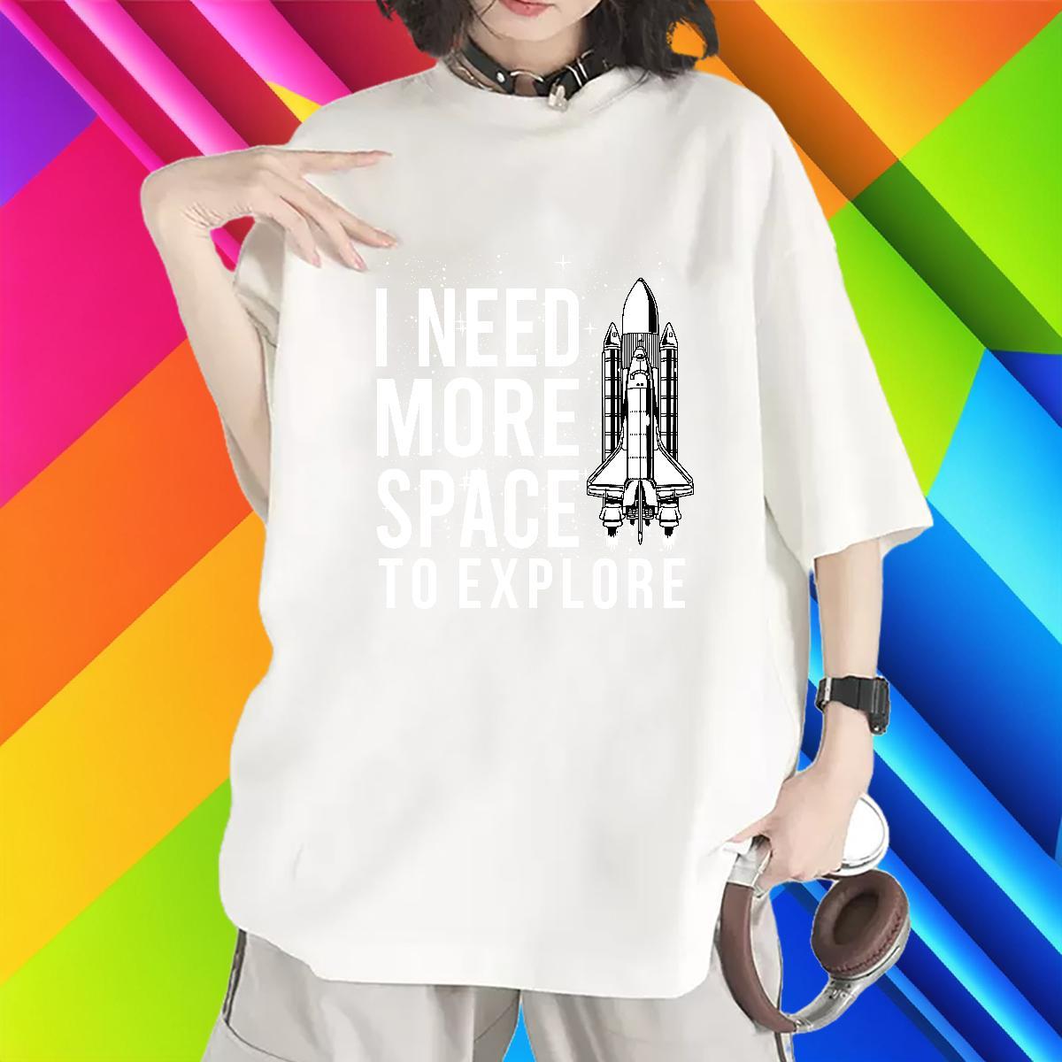 Female Womens Tshirts 230g 100% Cotton universe Casual Women T Shirts Crew Neck Breathable Customized Tops