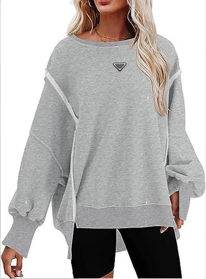 Hoodies Perfect Oversized Autumn Womens Designers Hoodys Sweater Sports Round Neck Long Sleeve Casual Loose Sweatshirts