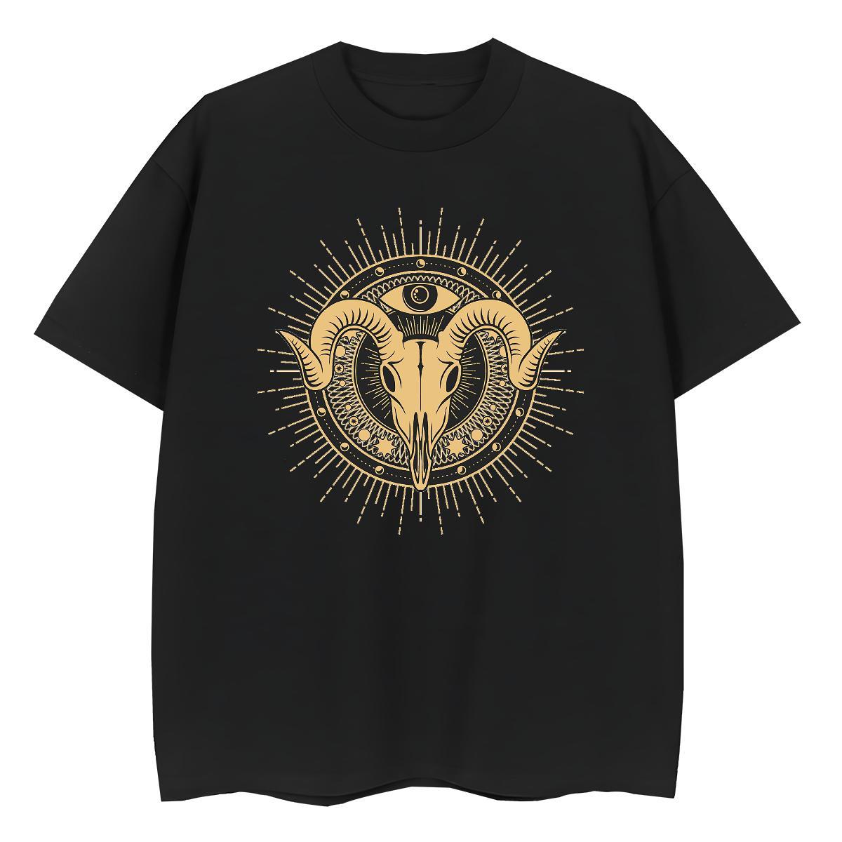 New T Shirt For Woman Short Sleeve O-Neck 230g 100% Cotton Lady T shirt White Plus Size sheep Sport Unisex Top Shirts