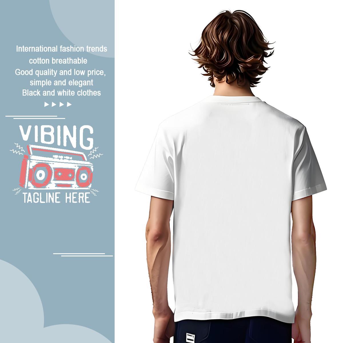 Cool letter T-Shirts for Men Street Men Tshirts 100% Cotton 230g Stylist Breathable Oversized 4XL Tops
