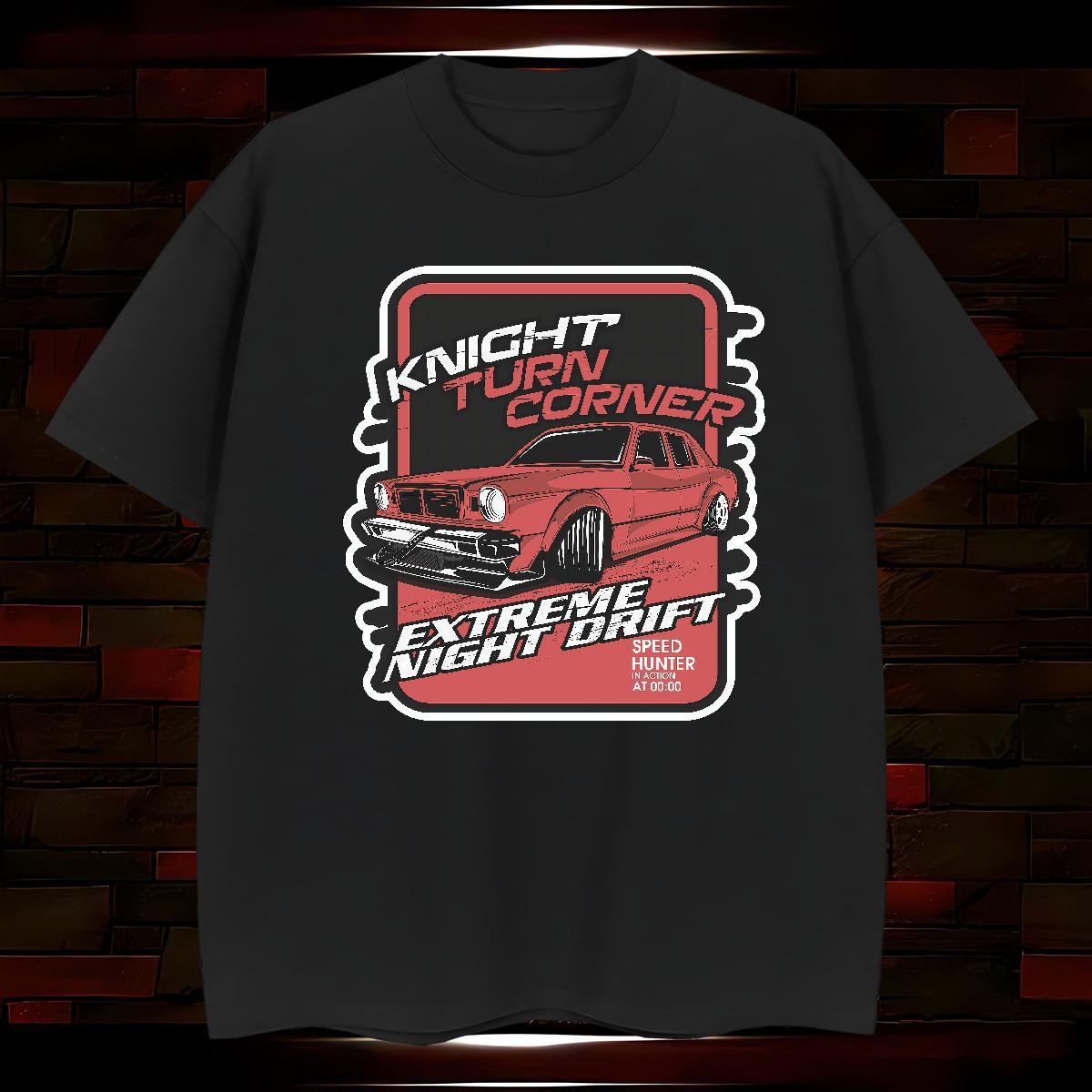 Wholesale car T shirt Street Men Clothes T-Shirt 230g Pure Cotton New Breathable Crew Neck Custom Print Oversized Tops Tees