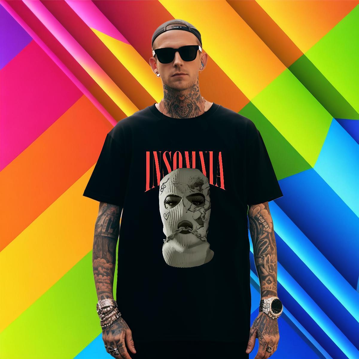 Cool Design Masked man Men T Shirts Beach Tshirt for Man Woman 100% Cotton 230g Designer Short Sleeve Soft Plus Size Cartoon Tops Tees