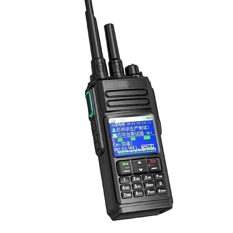 4G 10w Radio Output With Sim Dual-Mode Walkie Talkie Ultra-High Power Can Make Calls with One-Click Frequency Linking M240821