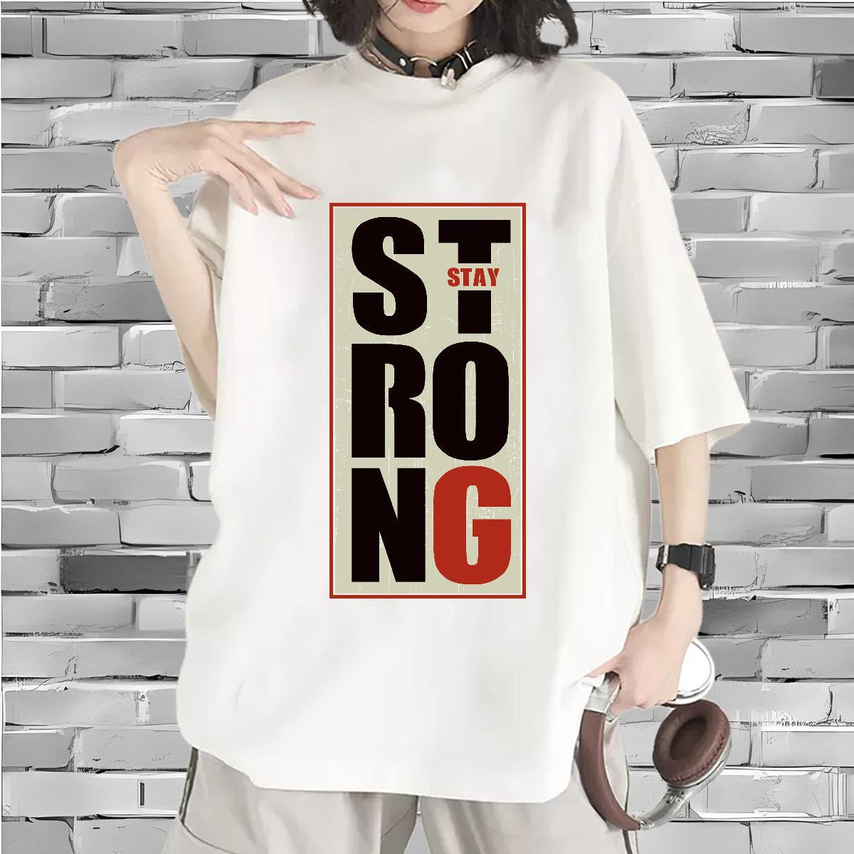 5A Unisex Tshirts 230g 100% Cotton letter Street Wear Woman T Shirts Breathable Short Sleeve DIY Printed Top Tees