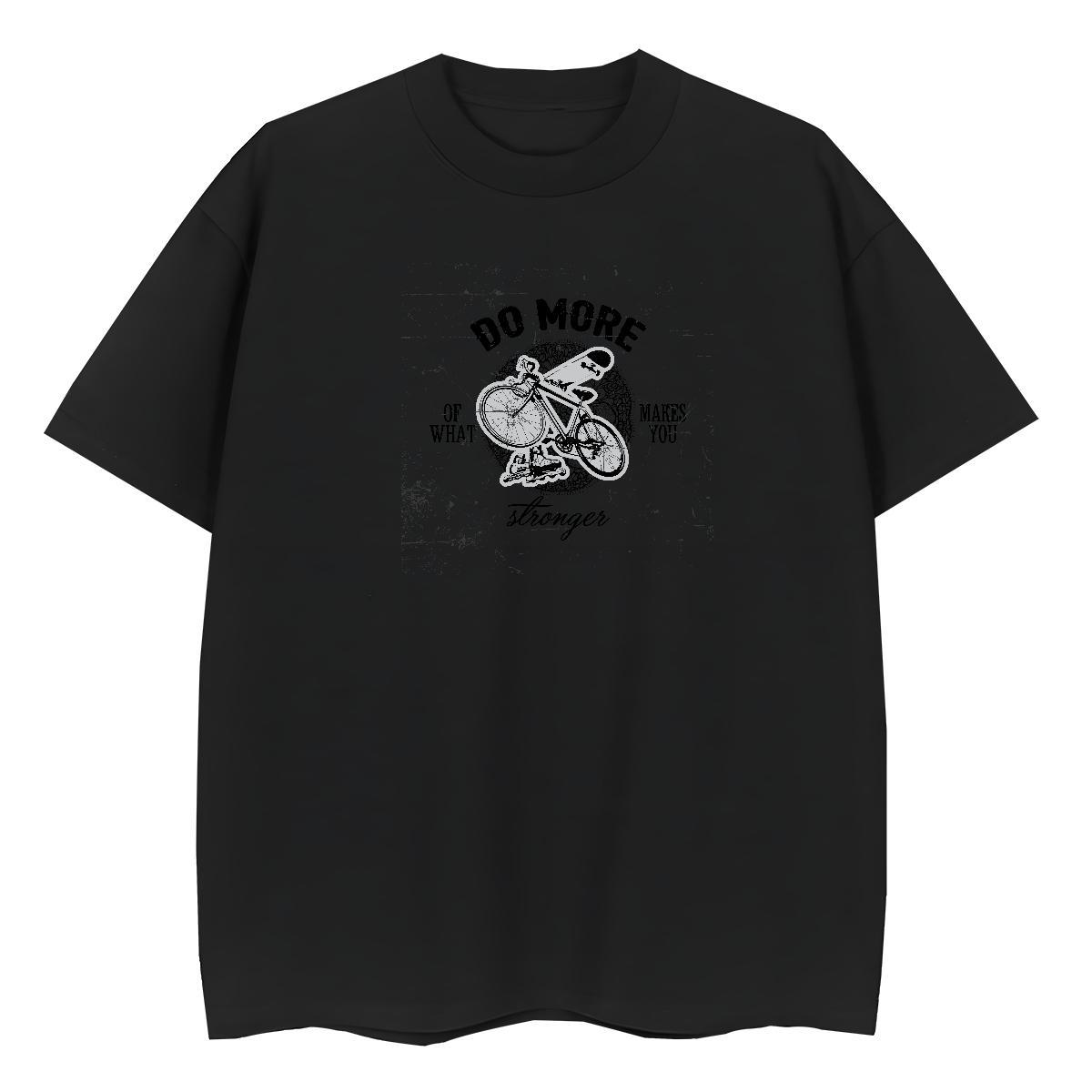 Custom T shirt 100% Cotton 230g Crew Neck Breathable Home Outdoor bicycle Woman Tshirt Designer Nice Cartoon Print Wear