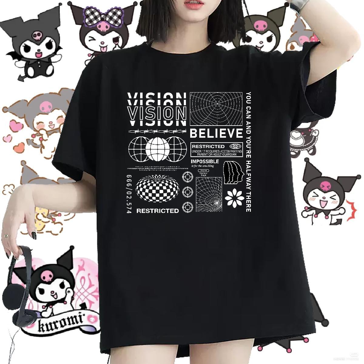Wholesale Unisex Tshirts 230g Cotton letter Street Casual Womens T Shirts Breathable Soft Custom Cartoon Tops Shirt