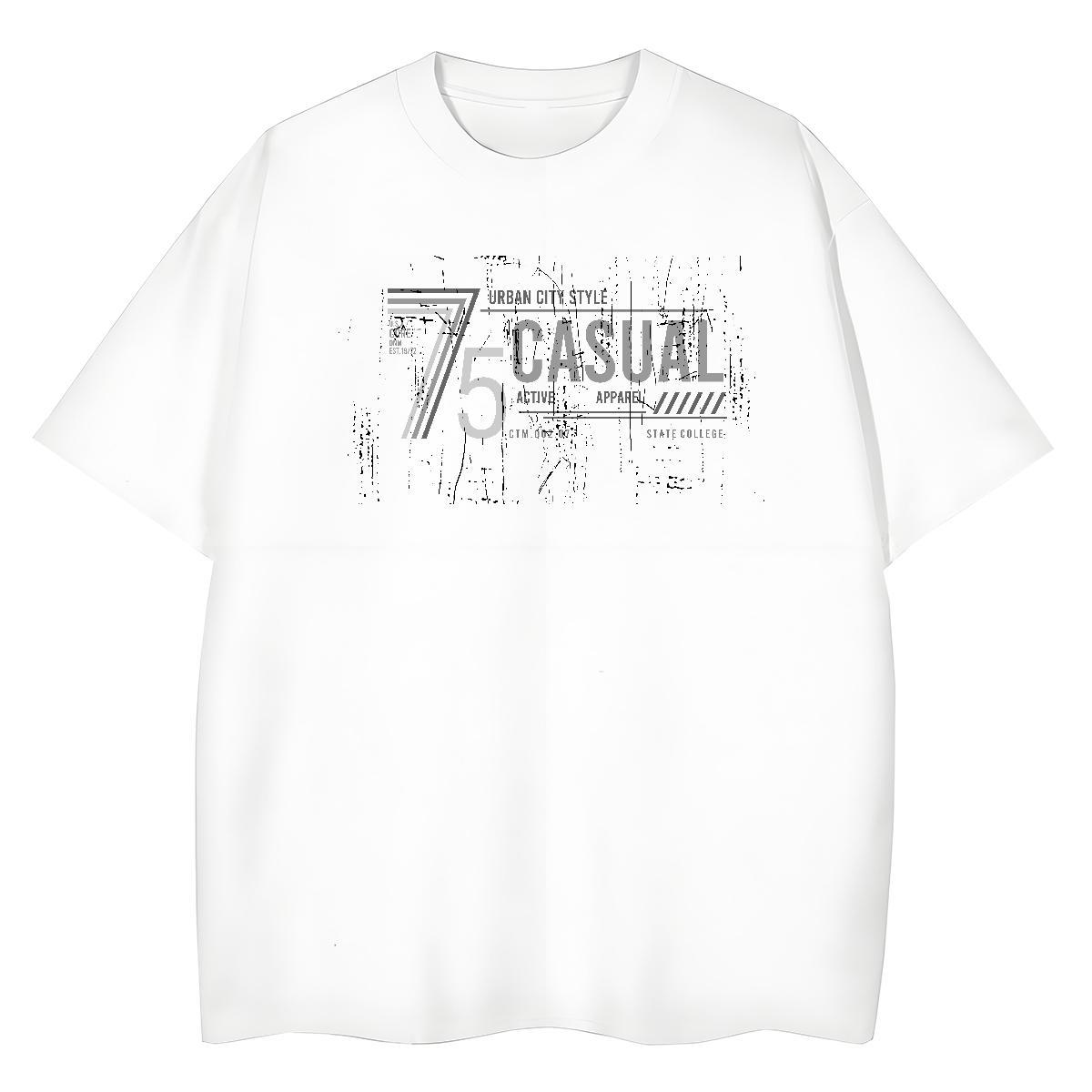 Free Shipping Lady T shirt 230g Pure Cotton letter High Street Hip Hop Woman T Shirts Crew Neck Custom Print Plus Size Tees Shirts