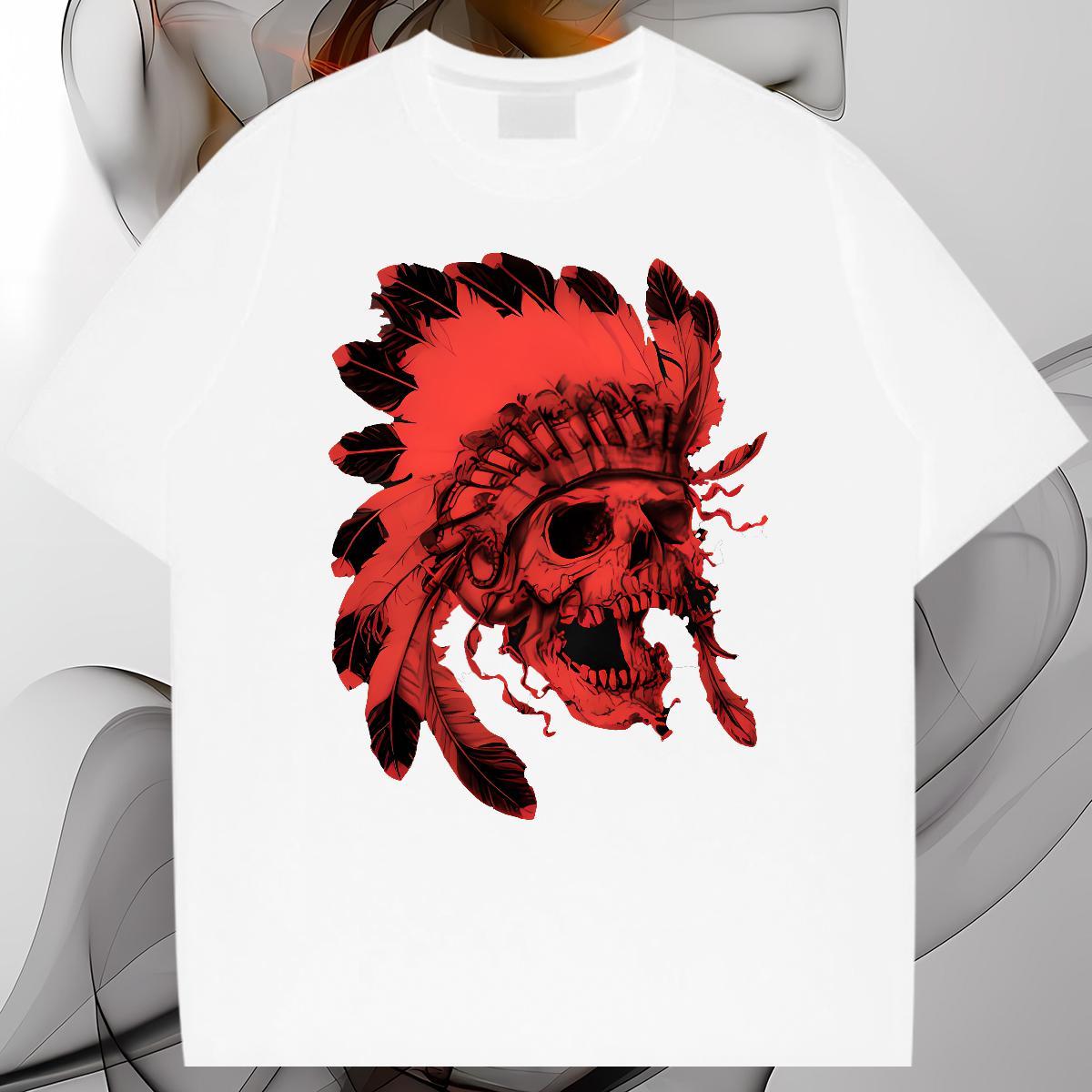 2024 Street Wear Men Tees religion Crew Neck Breathable 100% Cotton 230g T-Shirts Loose DIY Tees Shirts