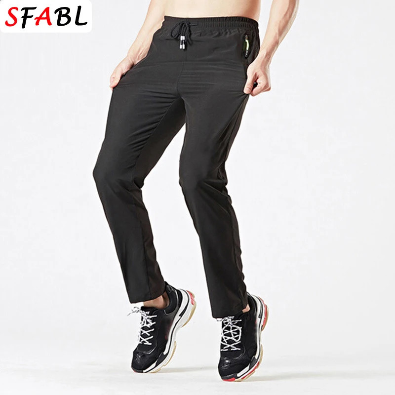 Summer Gym Fitness Quick Dry Mens Pants Breathable Work Wear Trousers Large Size 5XL Casual Climbing Hiking Joggers Sweatpants 240822
