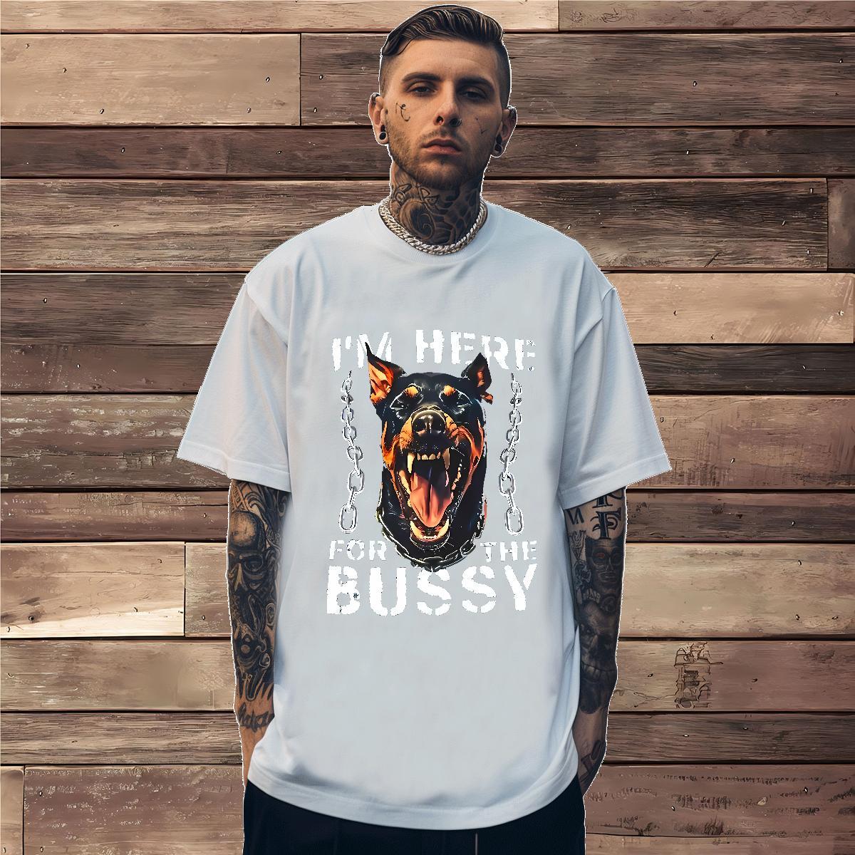 Loose Fit T-Shirts for Men fierce Breathable Crew Neck Daily Outfit Oversized 4XL 230g 100% Cotton Men Tops Tees New Arrival Tees Shirts