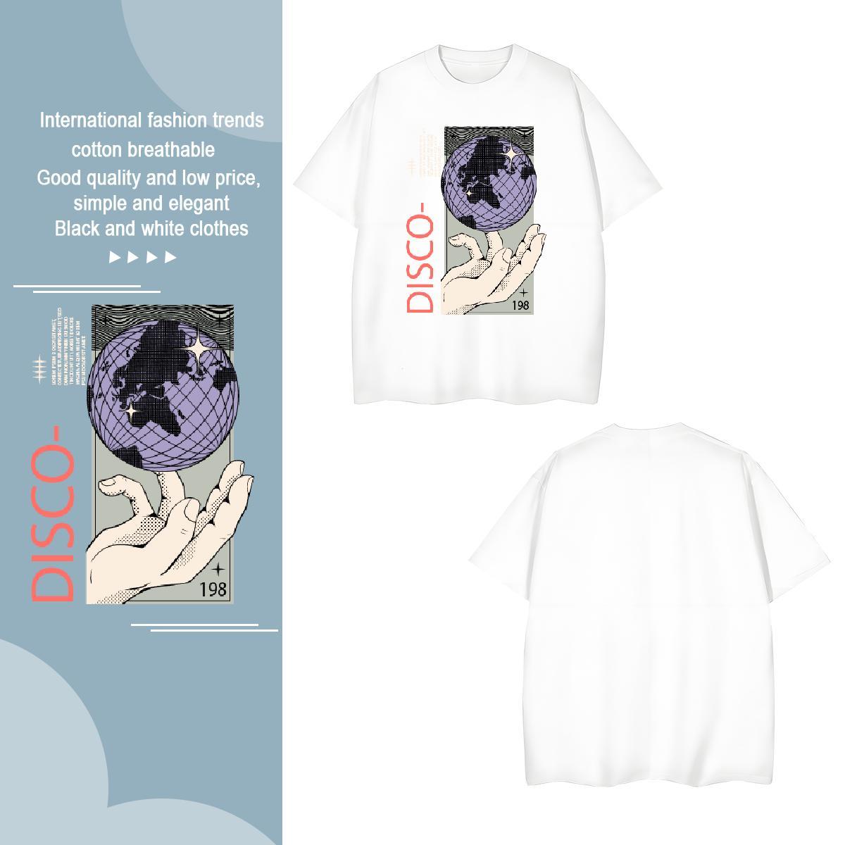 Soft earth Mens T Shirts Sports Casual Tshirts 230g Cotton Designer Breathable Skull Tees Shirts