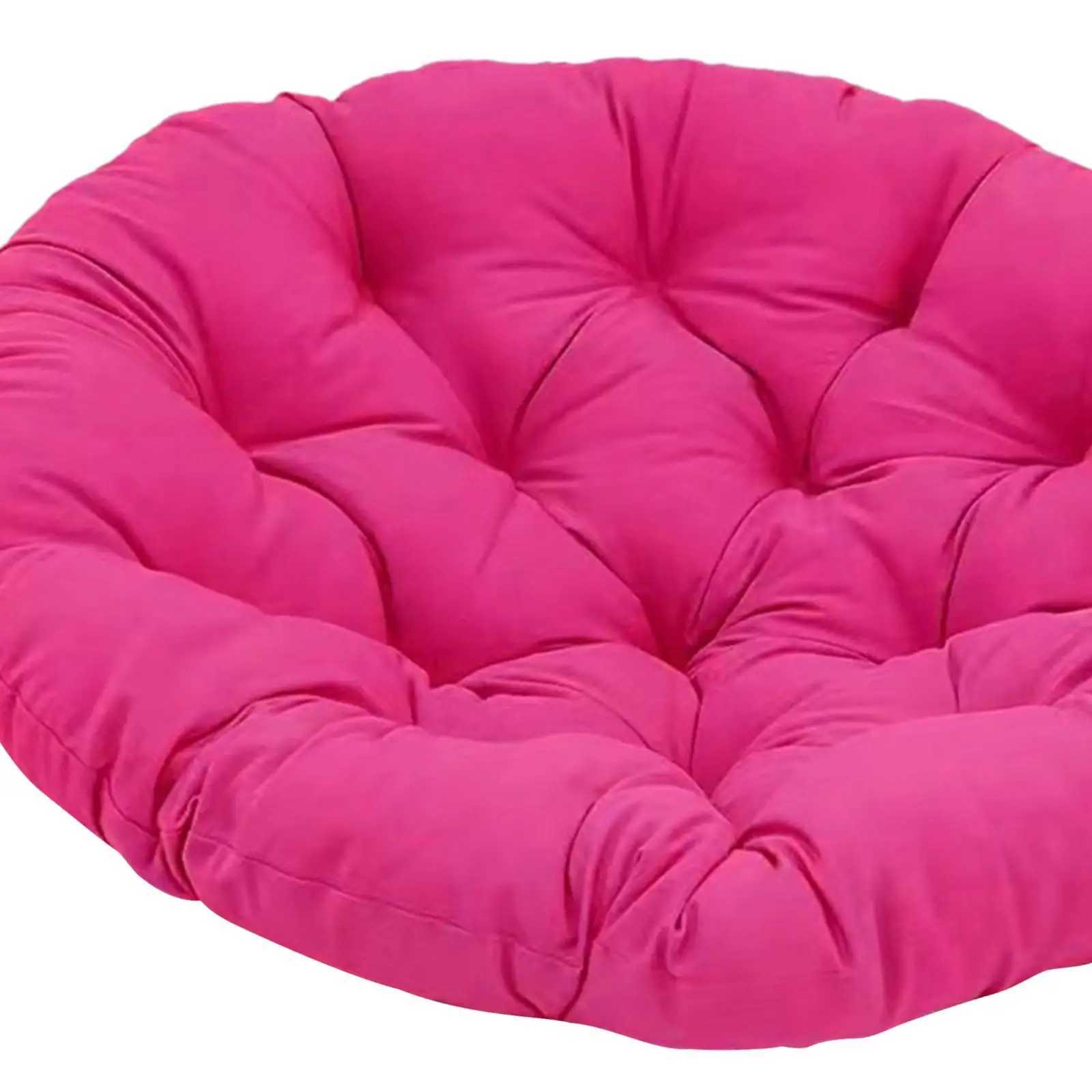 Round 50cm Padded Seat Cushion Egg Shaped Chair Cushion Hanging Chair CushionXJ240821