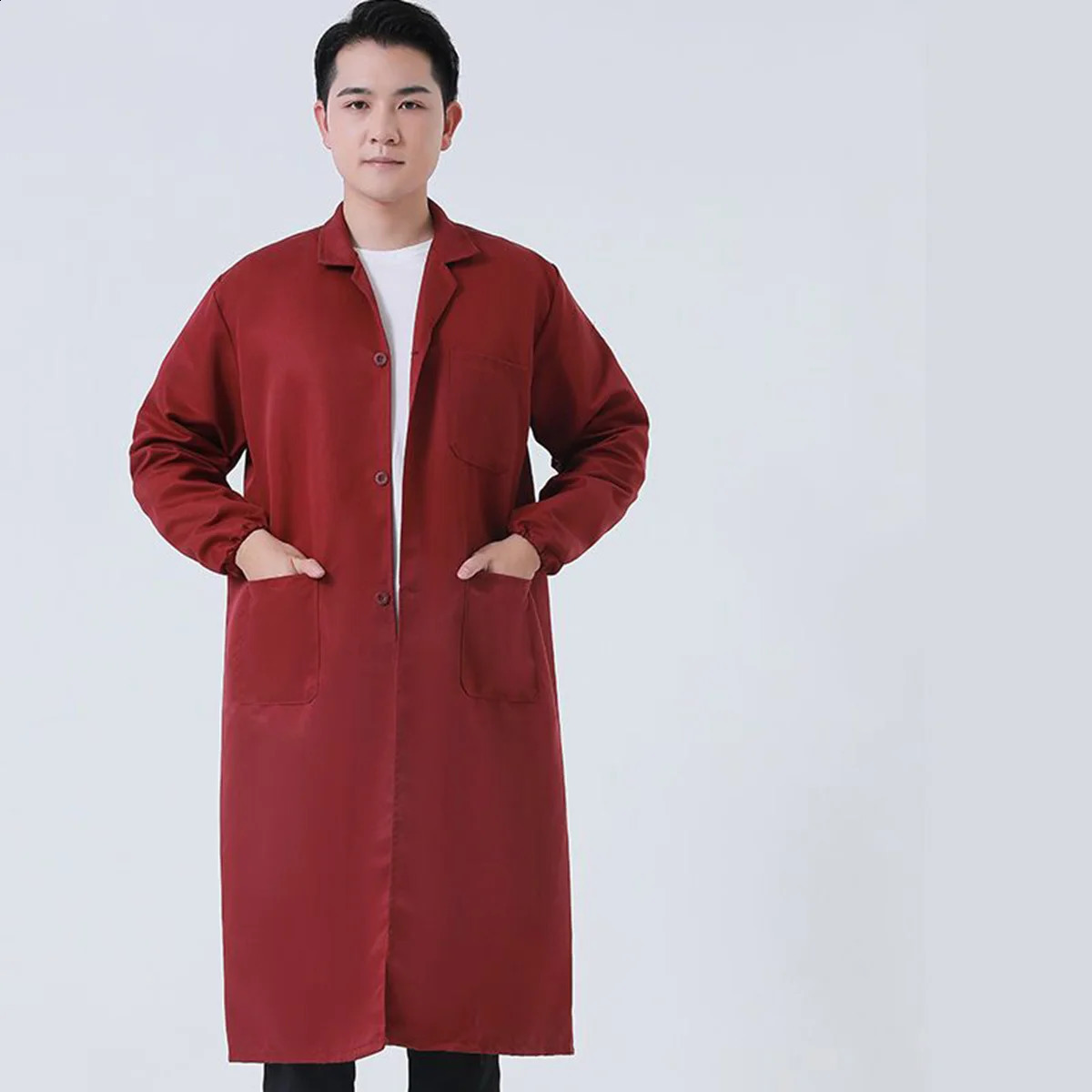 Labor insurance womens work dust cover coat long coat jacket male warehouse keeper breeder handling clothes labor insurance wom 240822