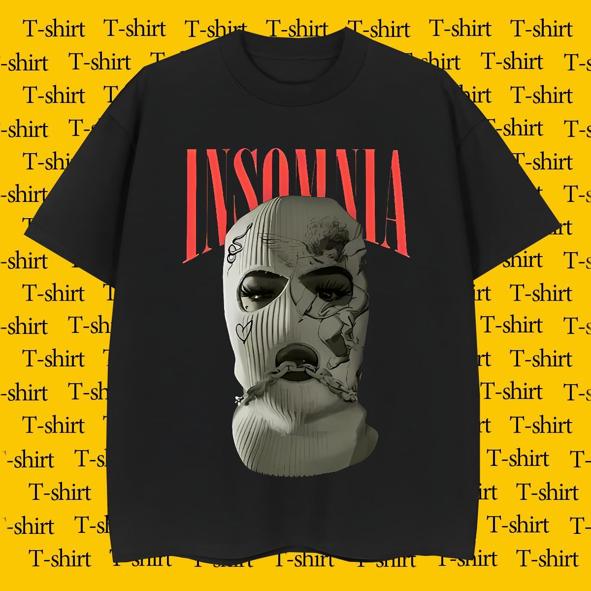 2024 New Beach Mens Tshirts Masked man Breathable Short Sleeve 230g Pure Cotton Men T Shirts Brand Anime Polos