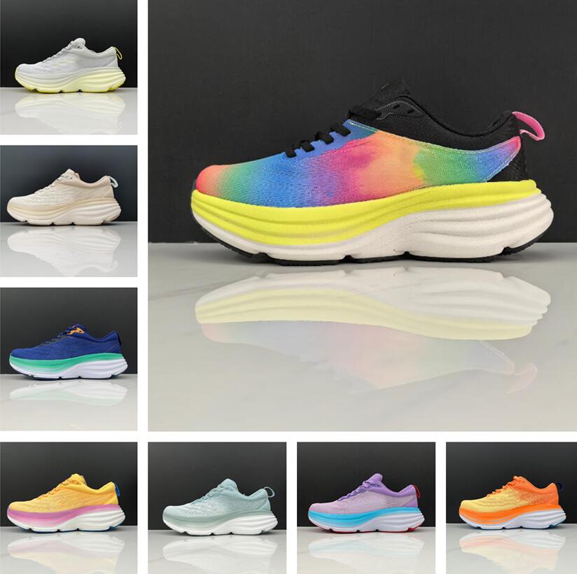 2024 One Bondi 8 Road Running Shoes Lightweight Long Distance Runner Shoe Mens and Women yakuda Sneakers Dropshiping Accepted wholesale dhgate Discount