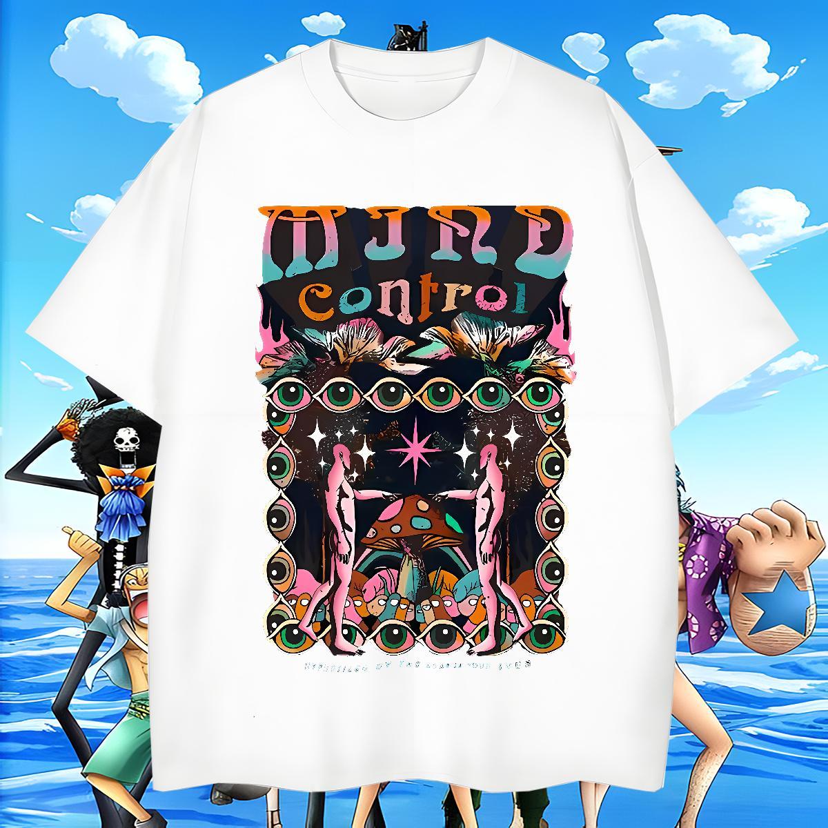 Designer Tshirt for Man Woman Street 100% Cotton 230g Oversized Breathable Crew Neck eyes T shirt 2024 DIY Tee Shirt
