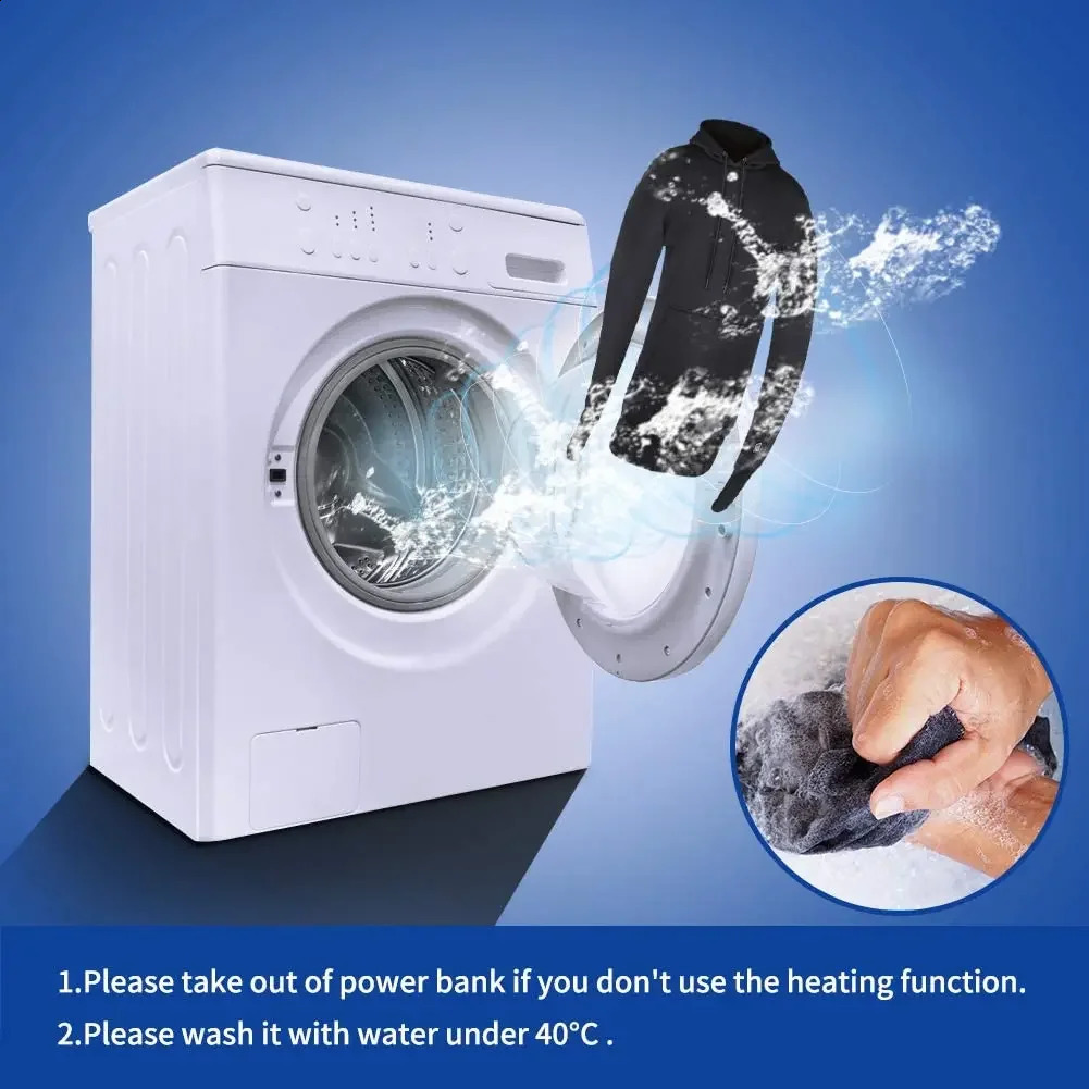 Women USB Heating Hoodies men Vintage Gothic Heated Jacket Long Sleeve Streetwear Loose Coats Harajuku Sweatshirts 240822