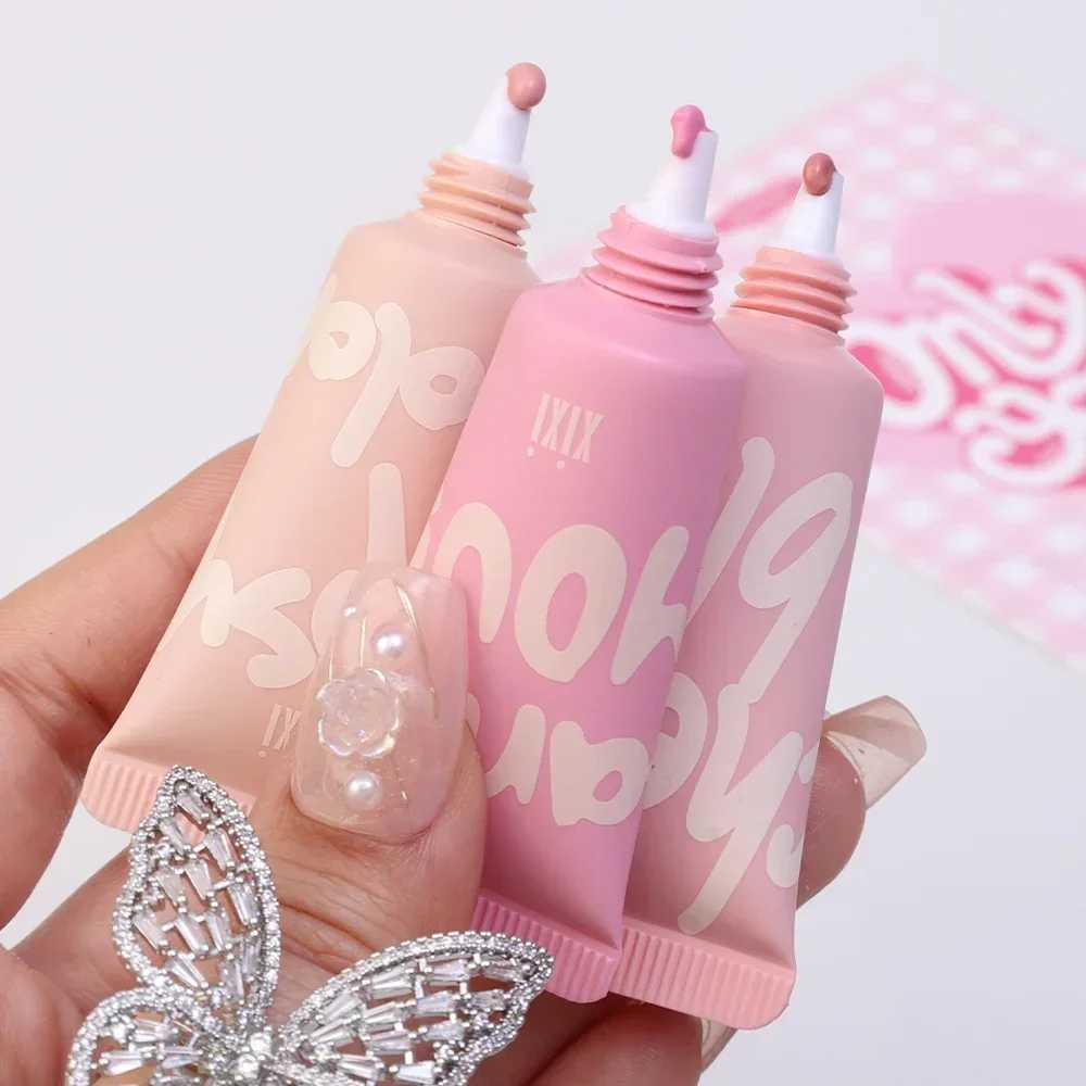 2 in 1 Liquid B Cream Eyeshadow Velvet Matte Pink Ber Natural Easy To Smudge Cheek Tint Face Contour Brightens MakeupXJ241225