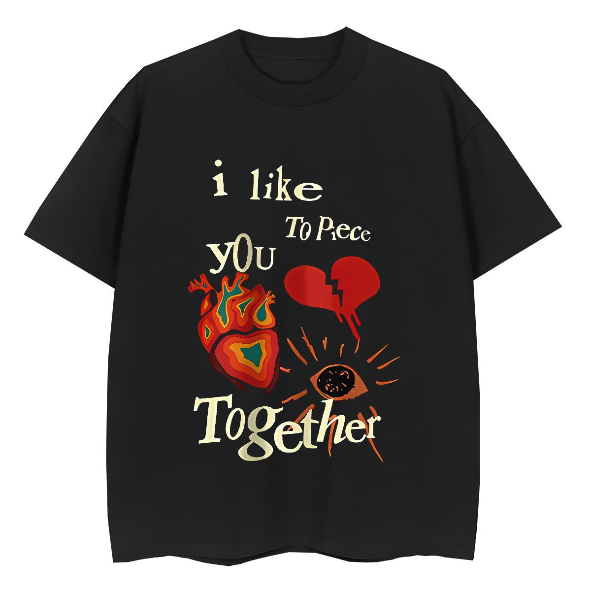 Designer Nice Couples T Shirts 230g 100% Cotton letter Daily Wear Woman T Shirts Breathable Oversized L-4XL Tops