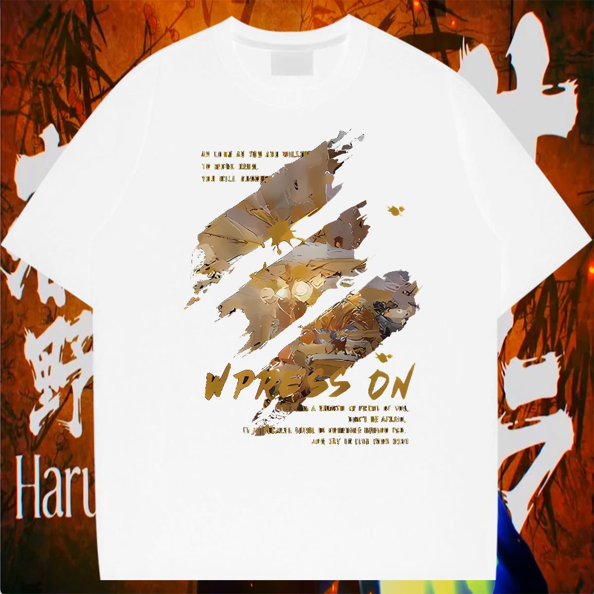 New Designer Outdoor Men Clothes T-Shirt painting Breathable Short Sleeve 100% Cotton 230g T-Shirts Cool DIY Printed Tees Shirts