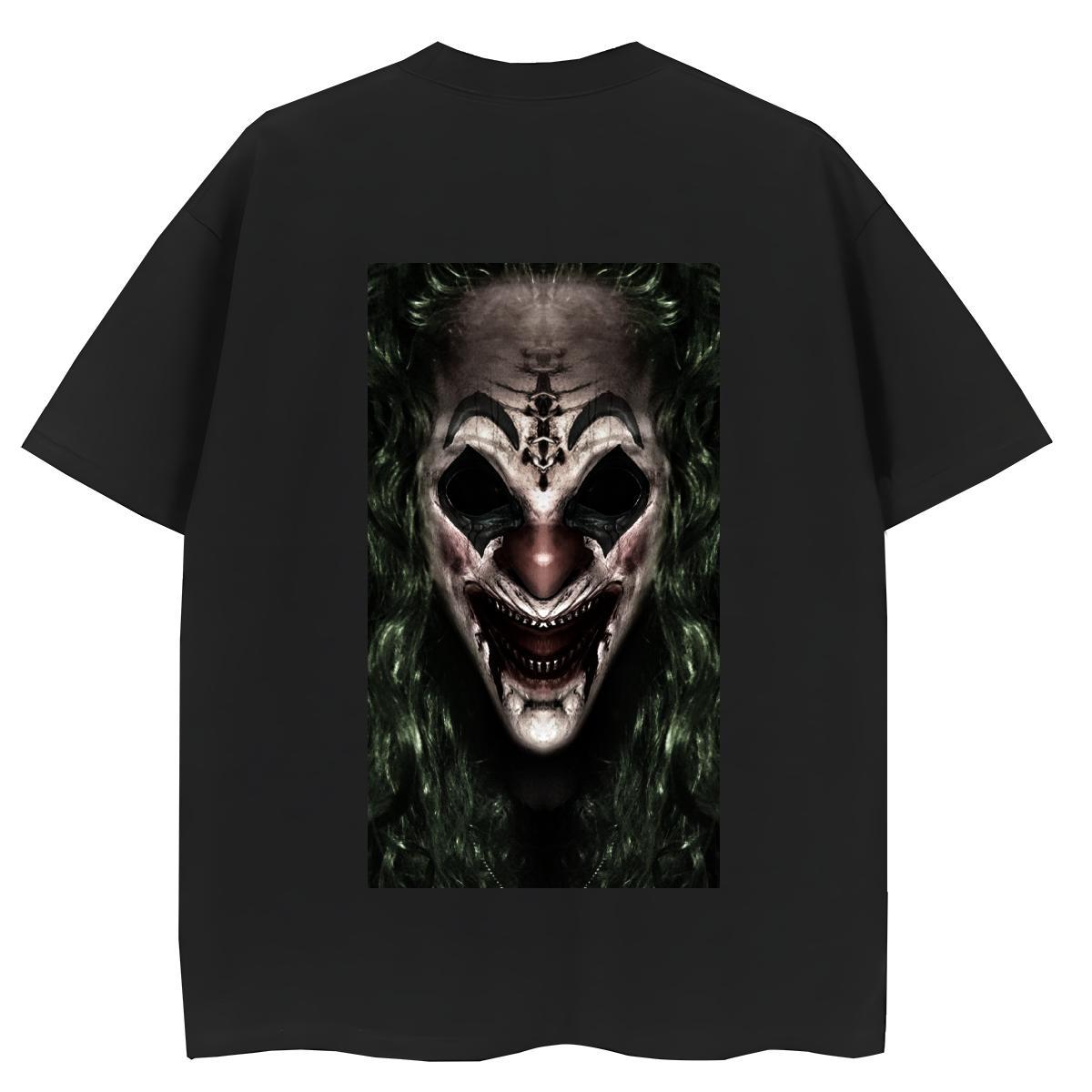 DIY T shirt 100% Cotton 230g Short sleeve Soft High Street Hip Hop skull Women Tshirts Lady DIY Anime Printed Wear