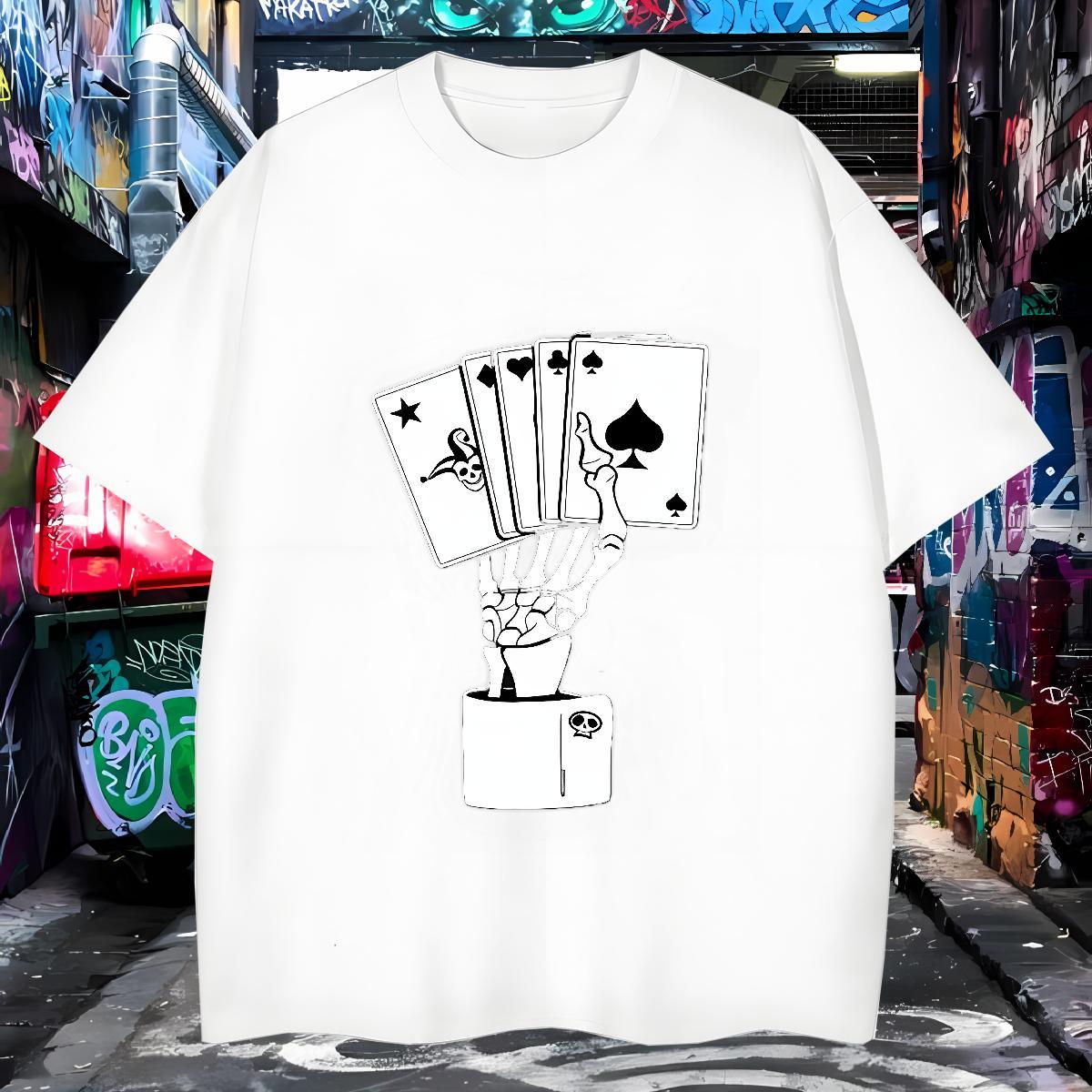 Brand Men T Shirts 230g Cotton halloween Daily Outfit Custom Anime Breathable Short Sleeve Men Tshirts Factory Direct Clothings