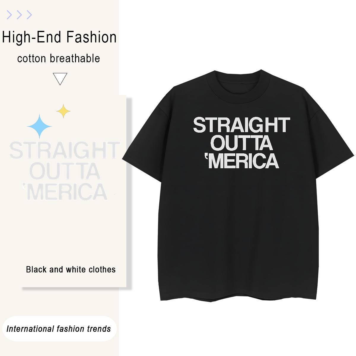 Female Woman Tshirt 230g Cotton letter Casual Beach Woman T Shirts O Neck Short Sleeves Graphic Clothings