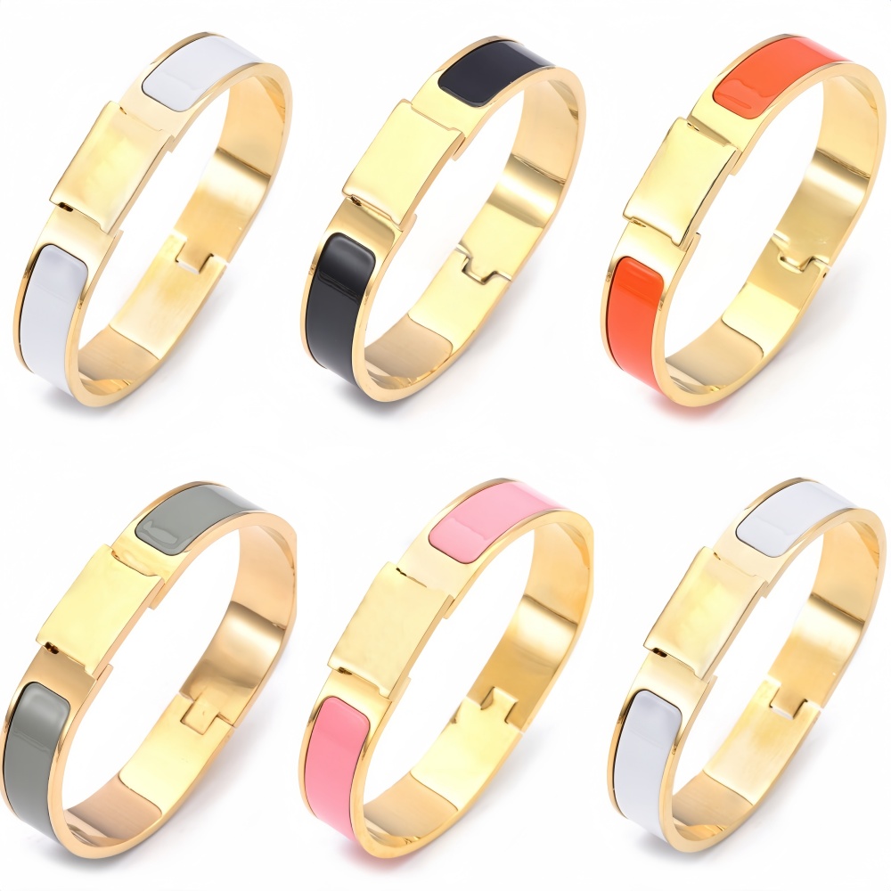 gold braclet bangle designer jewelry cuff classics good quality stainless steel buckle fashion jewelry mens womens charm luxury bracelets silver gold bracelet