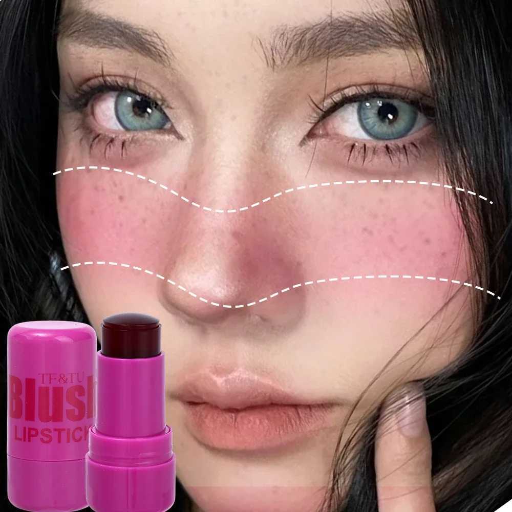 Water Jelly B Stick Moisturizing Translucent Gel Ber Lip Gloss Multi-Use Brighten Lips Cheek Contouring Rouge CosmeticsXJ241225