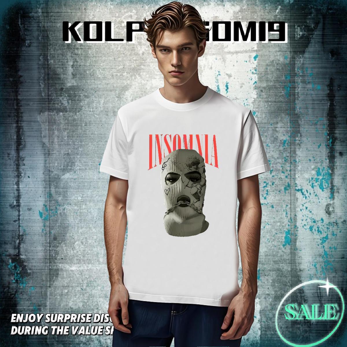 Soft Men Tees Street Wear 230g Pure Cotton Custom Printed O Neck Short Sleeves Masked man Men T Shirts Fashion Top Tees