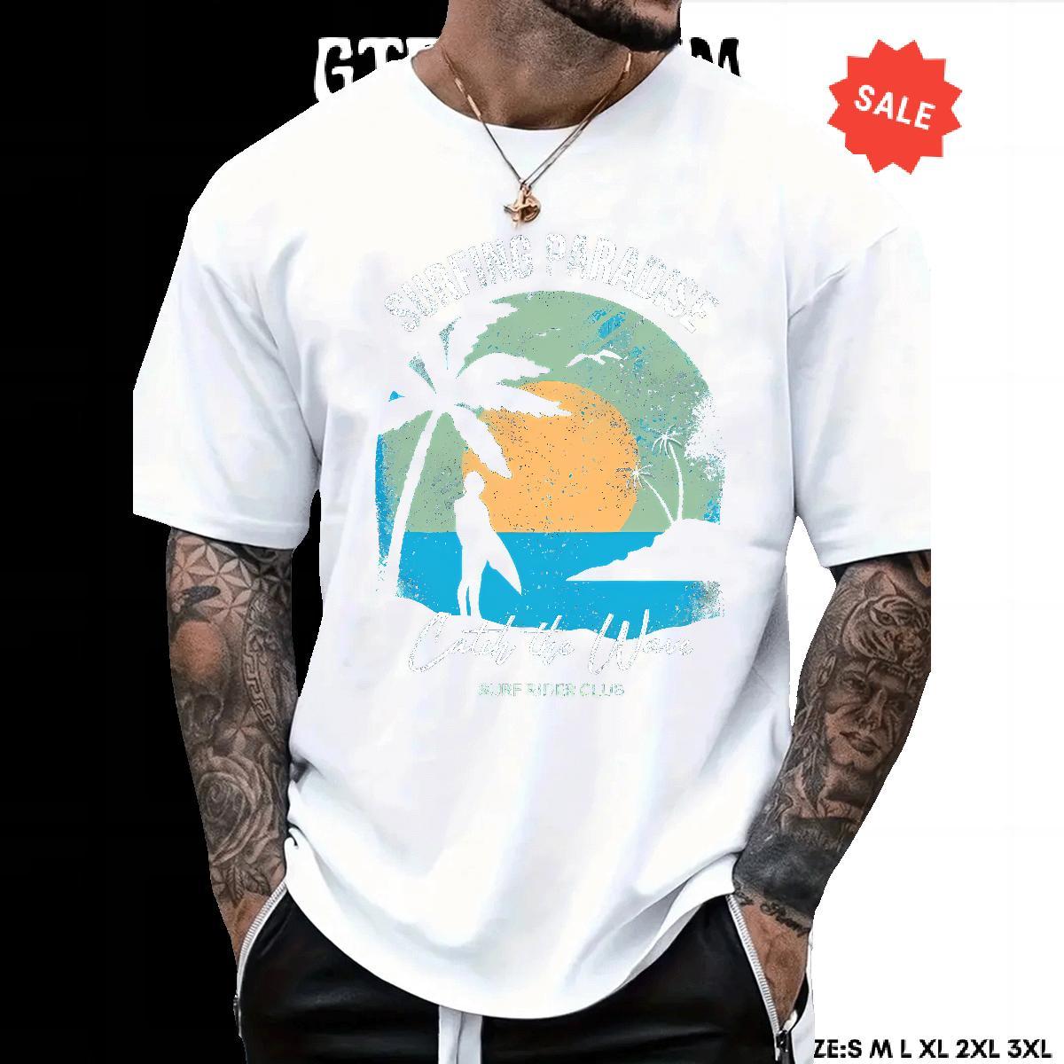 Classic Men Tops Tees Hip Hop 230g 100% Cotton DIY Printed Short Sleeve Soft tree T-Shirts for Men Custom Clothings
