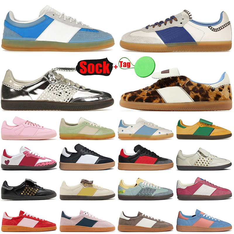 2024 Designer Pony Leopard Print Sneakers Outdoor Shoes Men Women Bad Bunny Silver Classic Collegiate Black White Gum Crystal Cardboard Platform Trainers