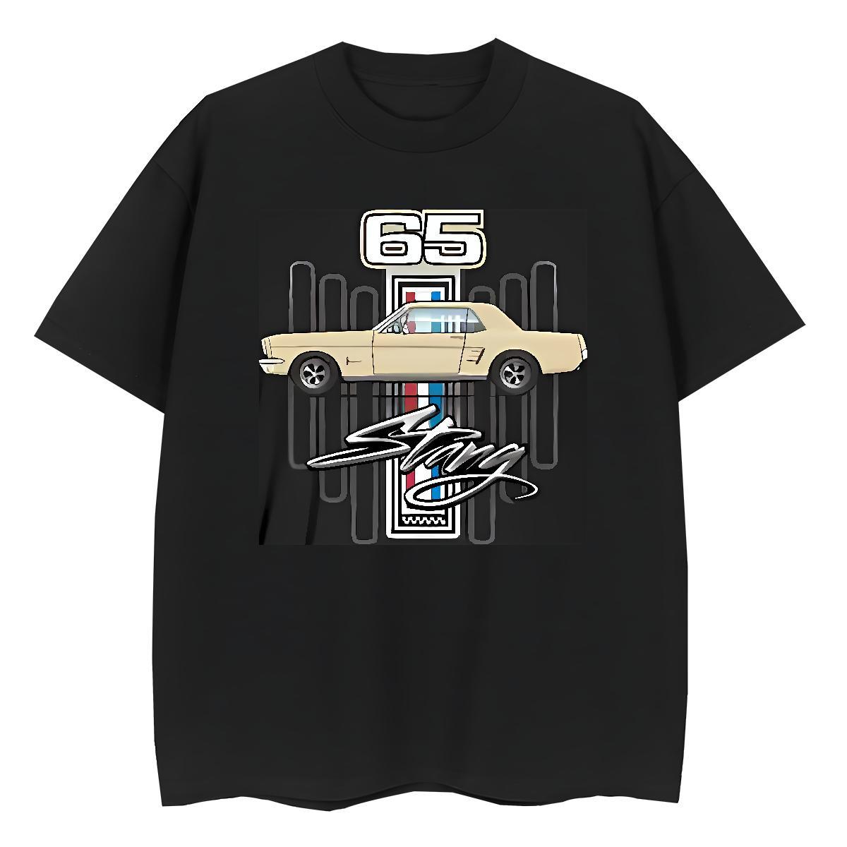Fashion T Shirt For Woman 230g Cotton O-Neck Short Sleeve Sports Casual car Unisex Tshirts Wholesale Black Oversized Clothes
