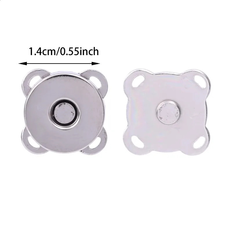 DIY bag magnetic button clothing magnetic Plum shaped button rose gold easy to install metal button clothing accessories bag accessories 240821