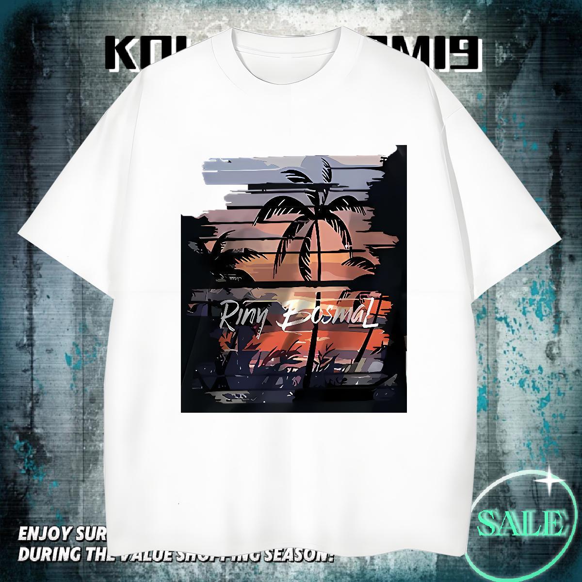 Designer Tshirt for Man Woman Daily Outfit 100% Cotton 230g DIY Logo Oversized Breathable Soft scenery T Shirt For Man 2024 Tshirts