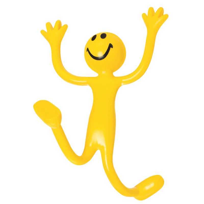 5Pcs Funny Expression Bendy Men Toy Novelty Cool Gadgets For Kids Party Favours Birthday Gift Juegos De Fiesta Kinder Spielzeuge Y240827