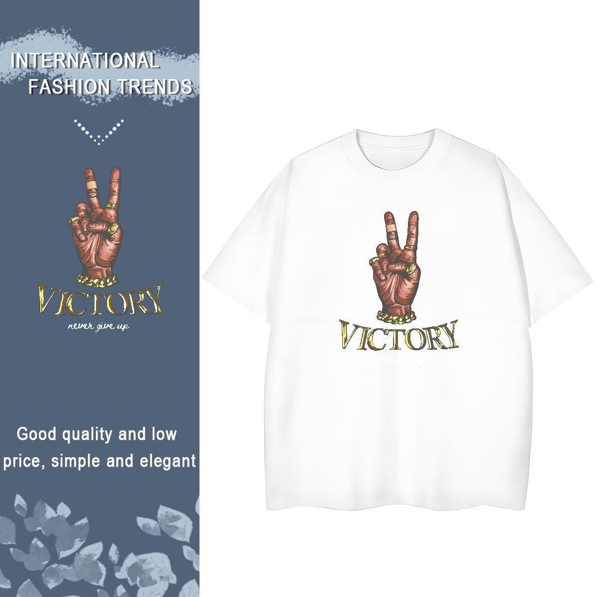Factory Direct T Shirt For Woman 230g 100% Cotton Breathable Crew Neck Street hand- Tshirt for Man Woman Brand Custom Print Oversized Clothings