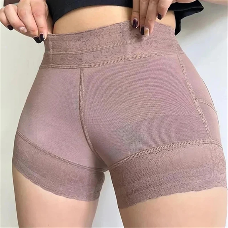 Fajas Colombianas Girdles Tummy Control Panties Lift Up Butt Lifter Body Shaper Waist Trainer Shapewear Women Booty Hip Enhancer 240822