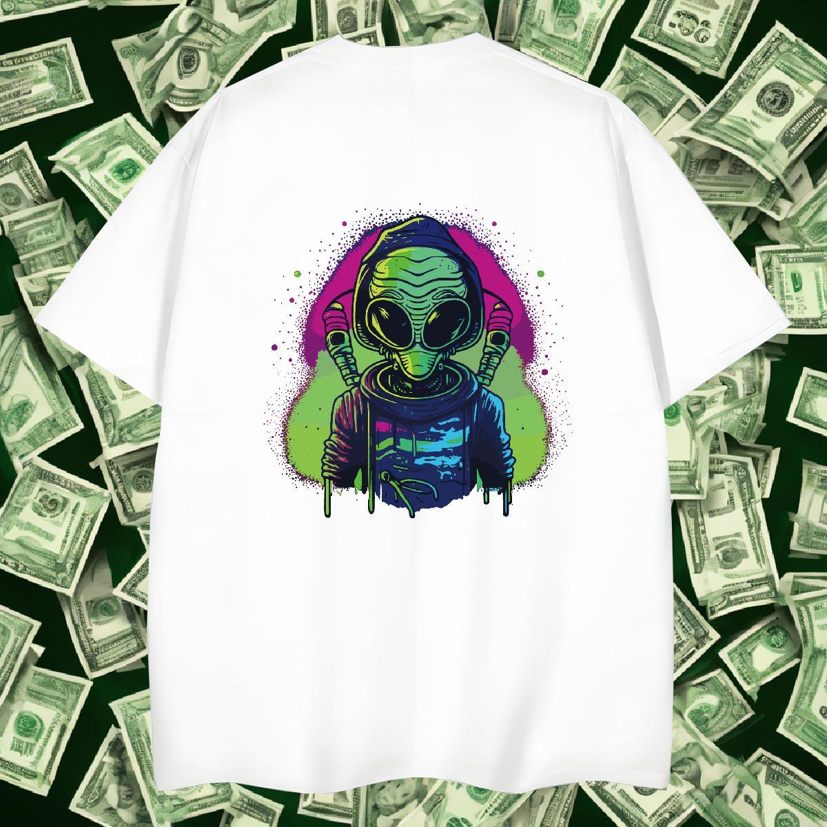 Cool Design Men Tshirts Daily Wear 230g Pure Cotton Custom Printing Breathable ET Men T Shirts DIY Customized Top Tees