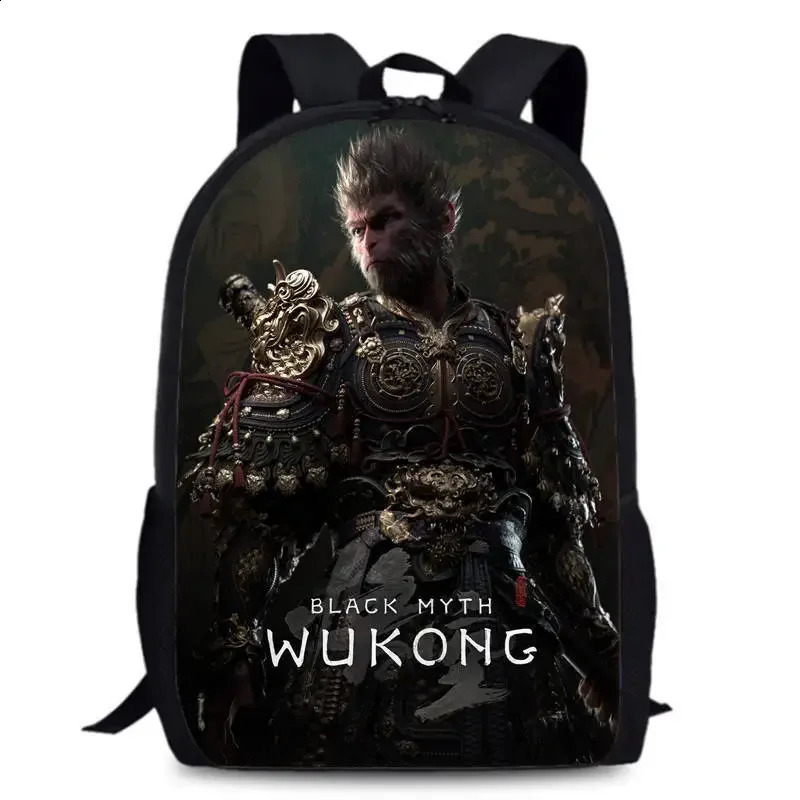 Game Black Myth Wukong Backpack Womens Kawaii Travel Bag Large Capacity Lightweight Computer Birthday Gift 240822