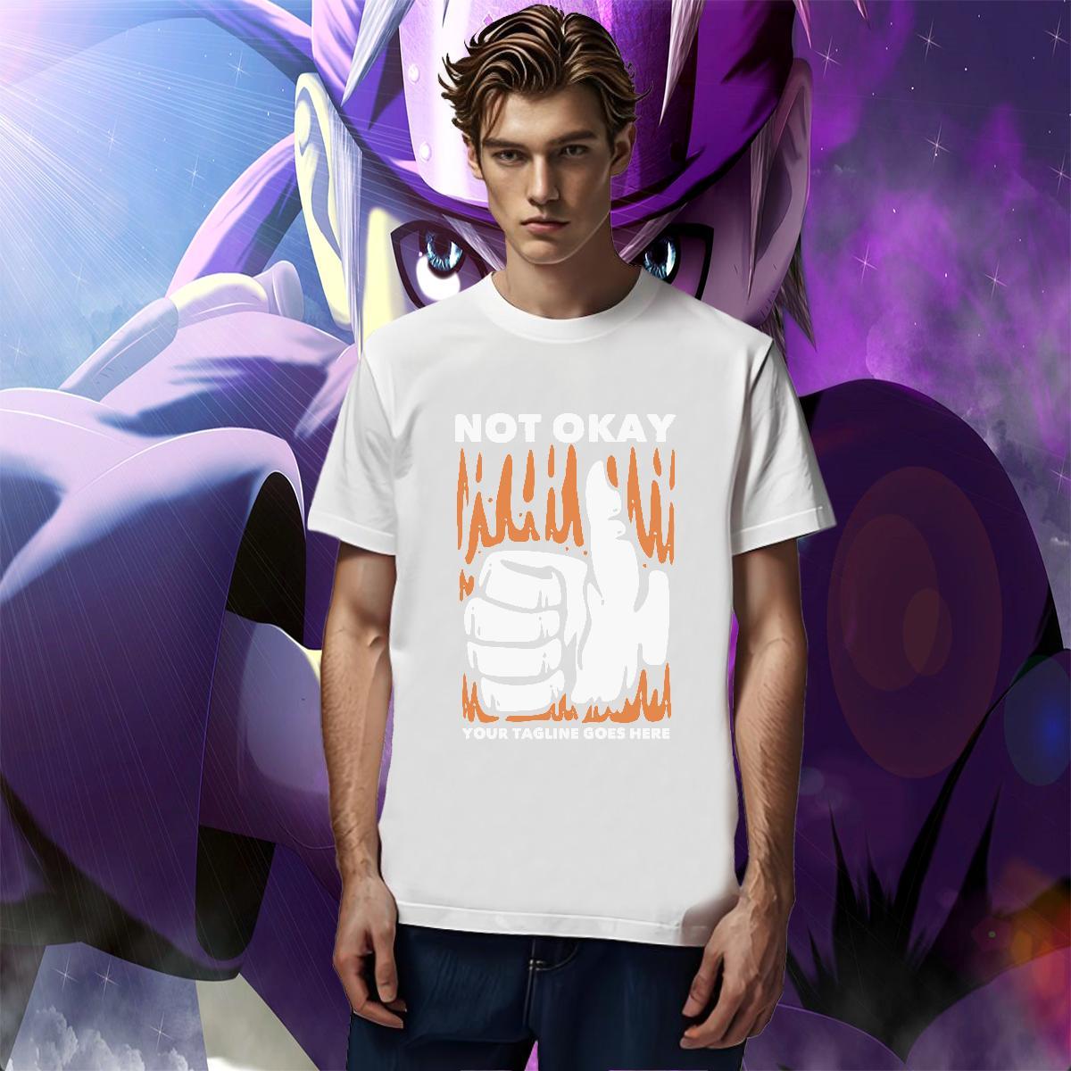Free Shipping good T-Shirts for Men Hip Hop Men Clothes T-Shirt 100% Cotton 230g Customized Crew Neck Breathable DIY Polos
