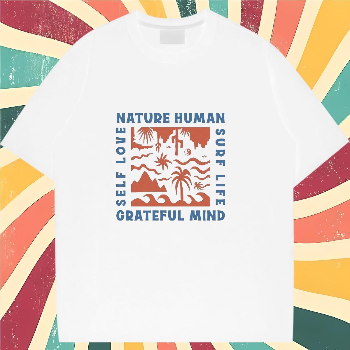 TOP Quality T-Shirts for Women Breathable Short Sleeve 100% Cotton 230g Woman Tshirt Oversized tree Street Wear Unisex Tops