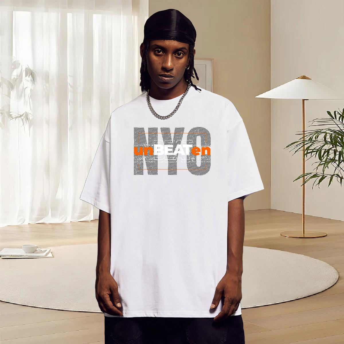 Designer Couples T Shirts Beach 230g 100% Cotton DIY Anime Breathable Soft unbeaten T shirt Classic Tops Shirt