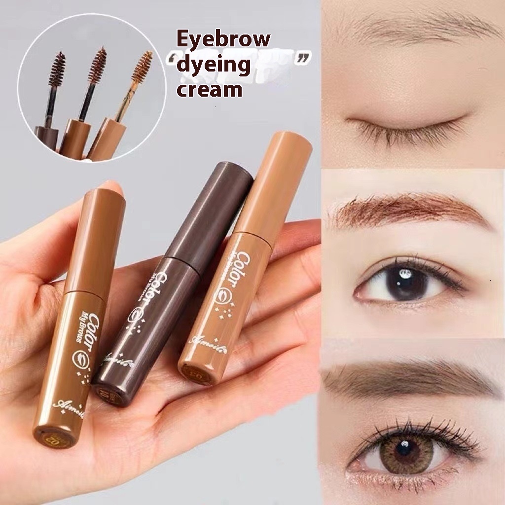 Women's Essential Aimeeli Brow Ink Cream - Non-Smudged, Weatherproof, Light Brown Color with Stay Power