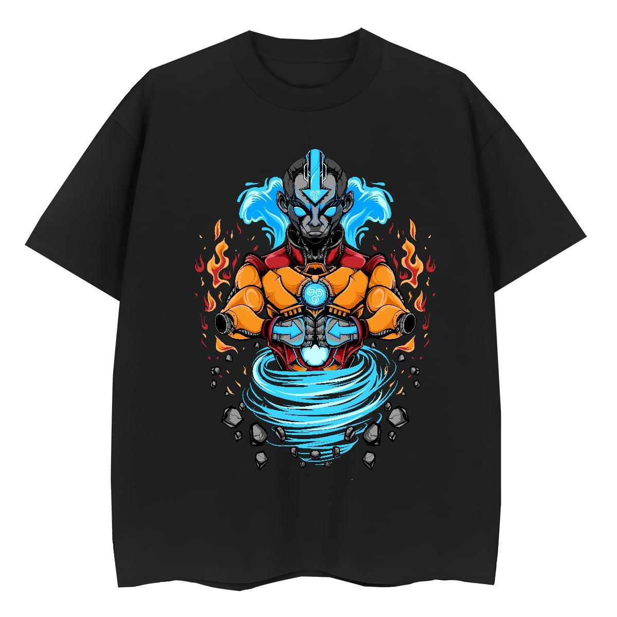 Custom T shirt Breathable Short Sleeve 230g Cotton Unisex Tshirts Cartoon Print ET Spring Summer Designer Tee Shirt