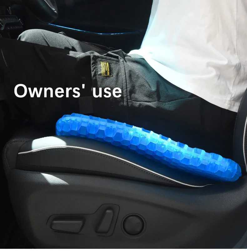 Decompress Gel Seat Cushion Breathable Honeycomb Design For Pressure Relief Back Tailbone Pain Home Office Chair Cars DecorationXJ240821