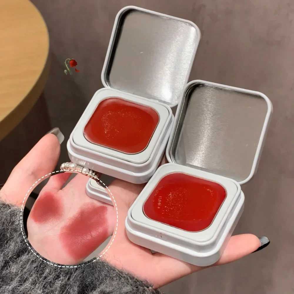 Multi-function B Cream Natural Cheek Face Rouge Cute Iron Box Ber Mud High Color Rendering Smooth Brightening Skin ToneXJ241225