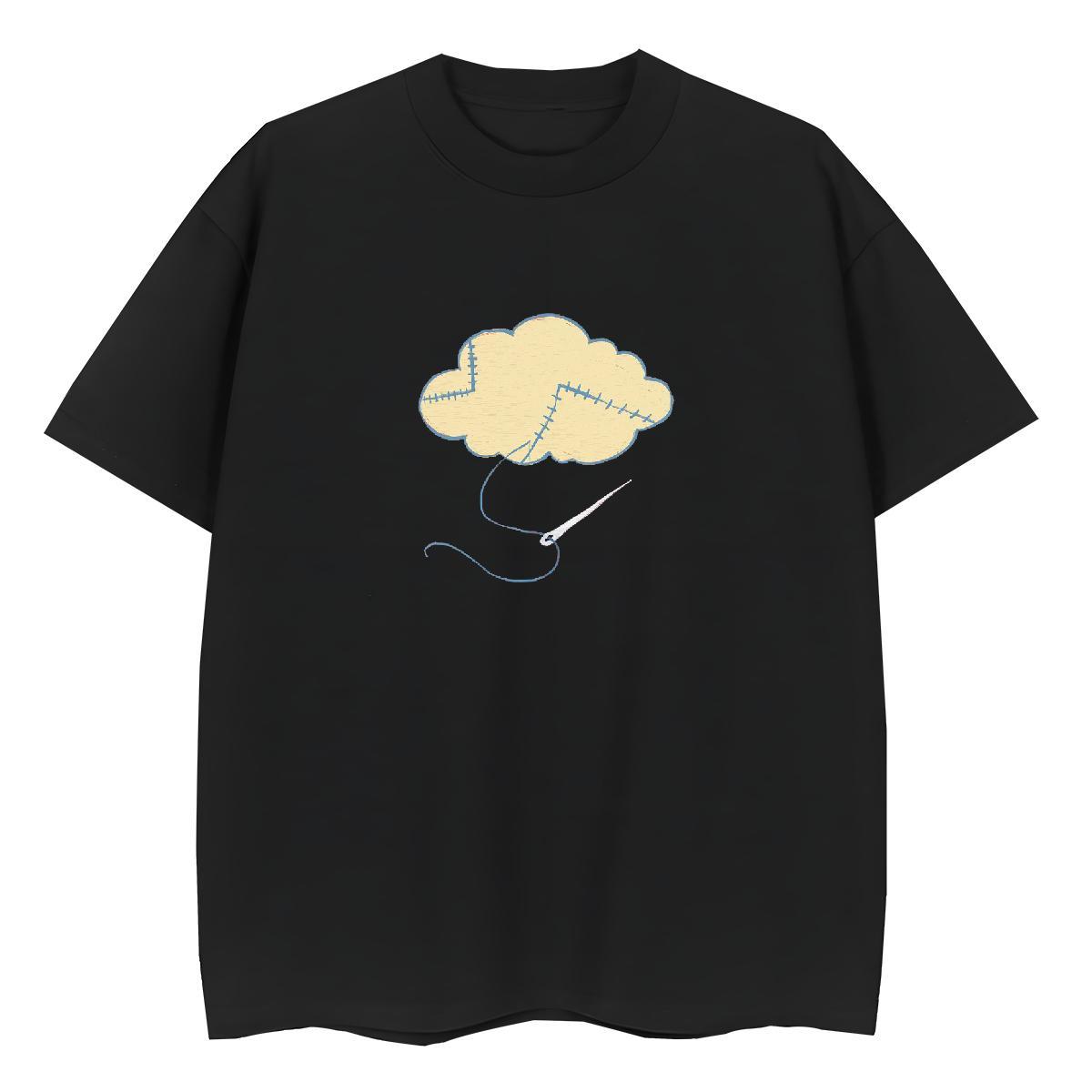 Popular Women Tshirts 100% Cotton 230g painting Casual Sport T shirt Breathable Soft Graphic Wear