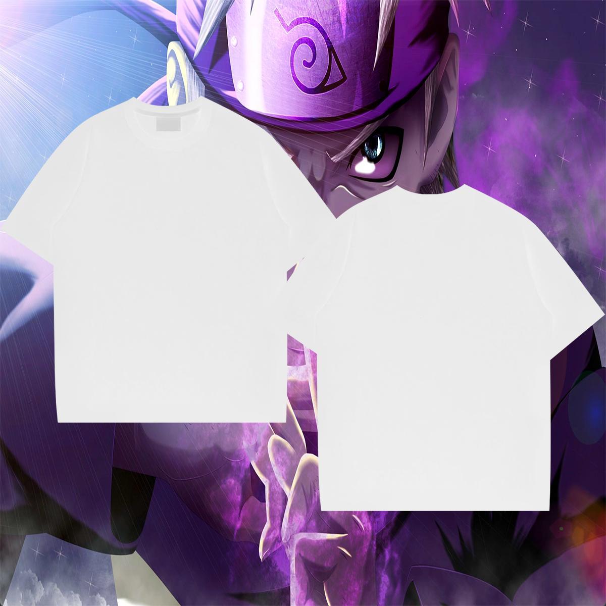 2024 DIY Casual Beach Men Tops Tees SCARY O Neck Short Sleeves 100% Cotton 230g T Shirt For Man High Quality DIY Anime Clothings