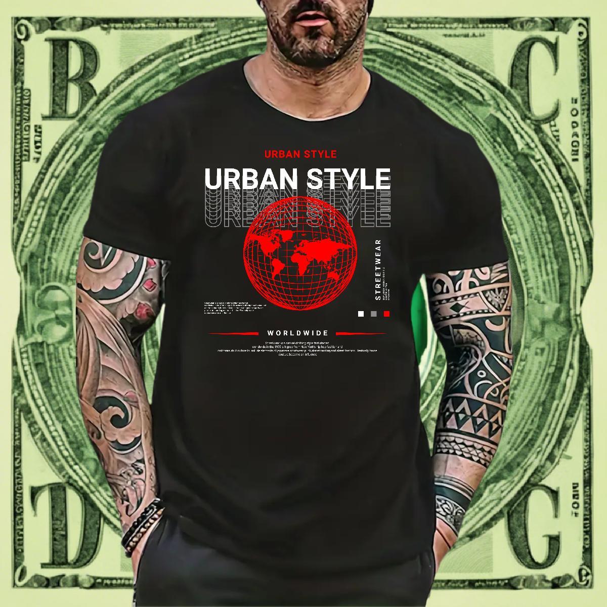 Brand Tshirts Street wear Hip Hop 230g 100% Cotton Oversized 3XL 4XL Crew Neck Breathable earth Man T Shirts Wholesale Top Tees